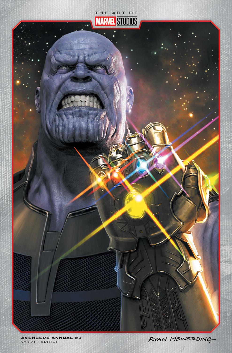 AVENGERS ANNUAL #1 RYAN MEINERDING MARVEL STUDIOS VAR IW CVR E