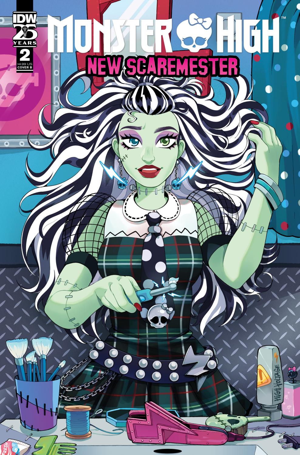 MONSTER HIGH NEW SCAREMESTER #2 VAR B CAMACHO CVR B