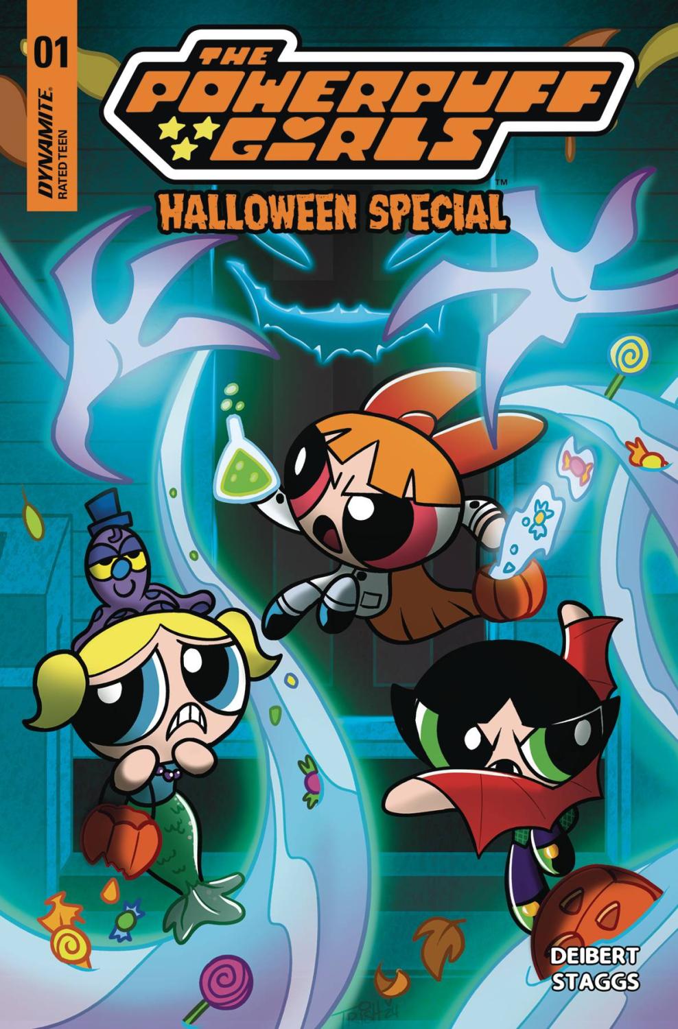 POWERPUFF GIRLS HALLOWEEN SP ONE SHOT CVR B FORSTNER #