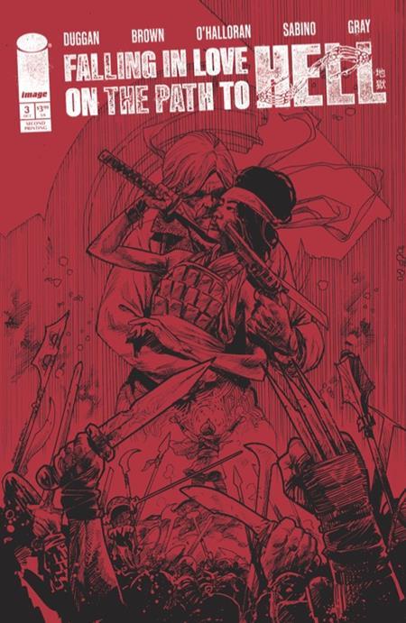 FALLING IN LOVE ON THE PATH TO HELL #3 Second Printing