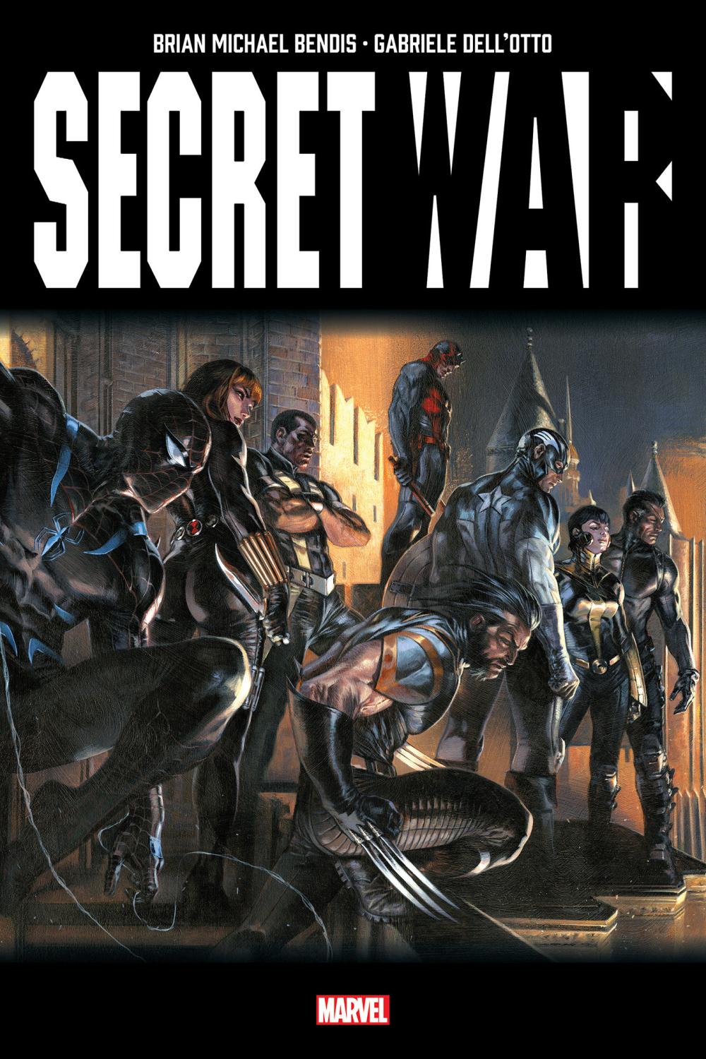 SECRET WAR BY BRIAN MICHAEL BENDIS OMNIBUS GABRIELE DELLOTTO SECRET WAR COSTUME S COVER DM ONLY HC