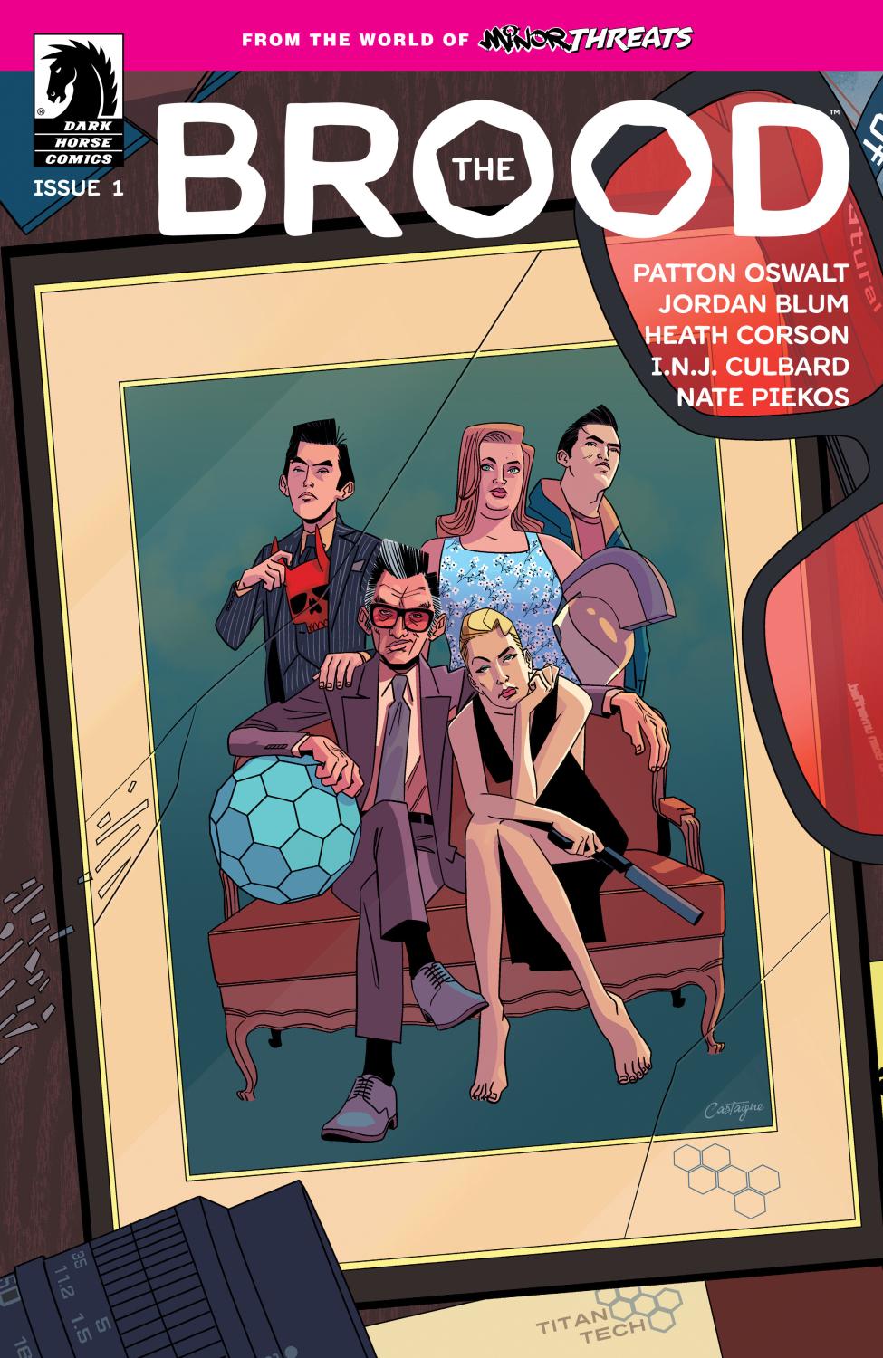 FROM THE WORLD OF MINOR THREATS THE BROOD #1 CVR B IAN CULBARD