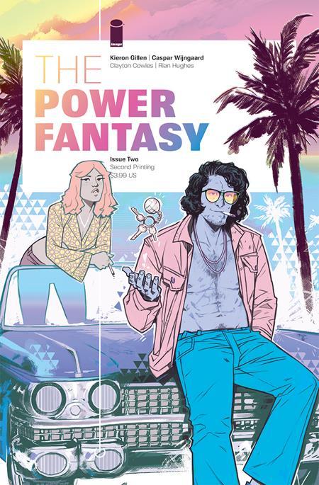 POWER FANTASY #2 Second Printing Cvr B Inc 1:10 Foil Caspar Wijngaard Var