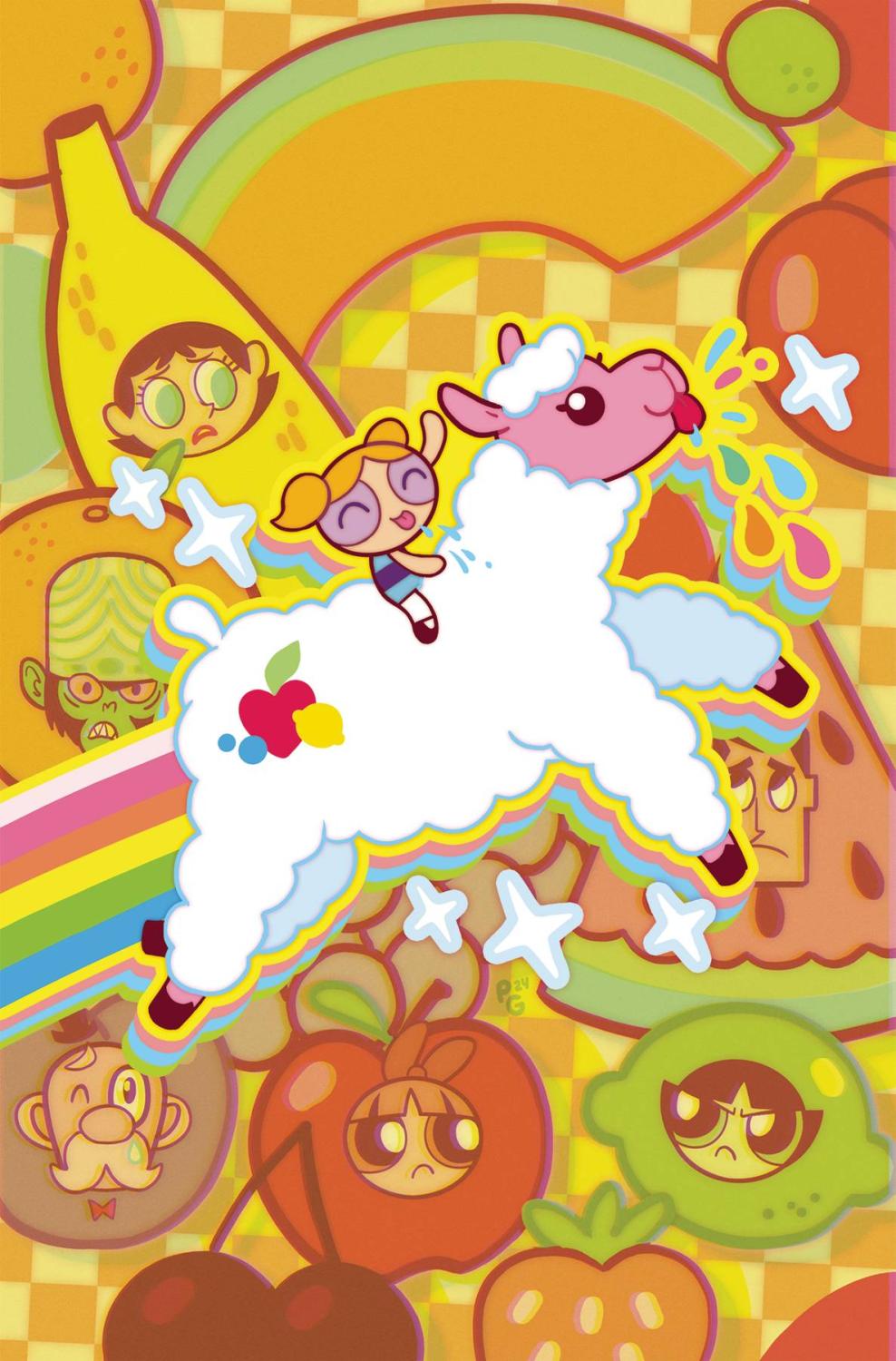 POWERPUFF GIRLS #6 CVR J 25 COPY INCV GANUCHEAU VIRGIN CVR