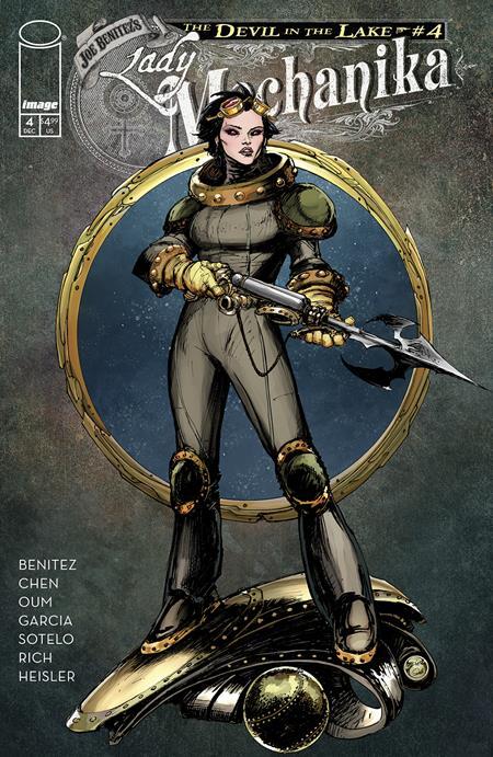 LADY MECHANIKA DEVIL IN THE LAKE #4 CVR A BENITEZ OF 4