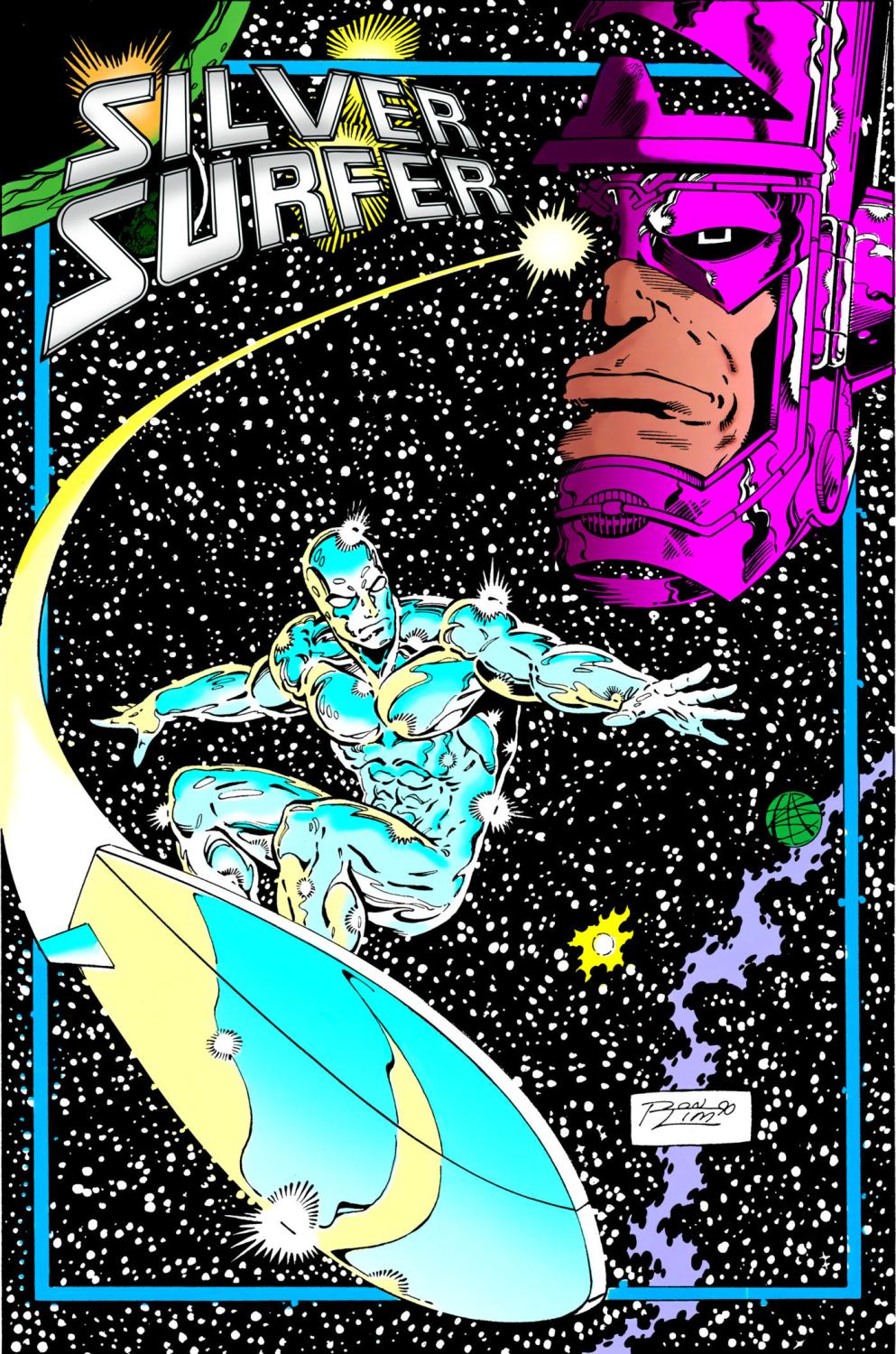 SILVER SURFER RETURN TO THE SPACEWAYS OMNIBUS RON LIM COVER HC