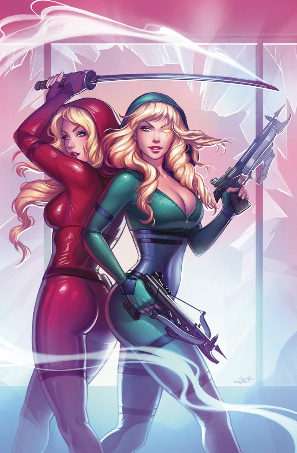FAIRY TALE TEAM-UP ROBYN HOOD AND RED AGENT CVR D SONJA MATAS
