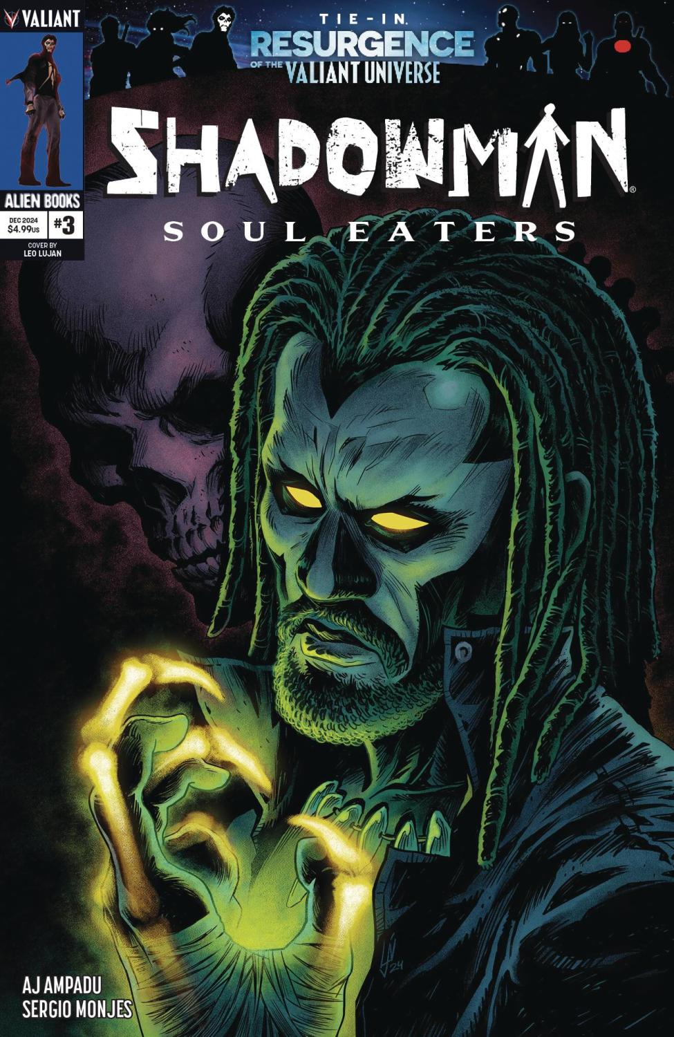 SHADOWMAN SOUL EATERS #3 CVR A LUJAN OF 4