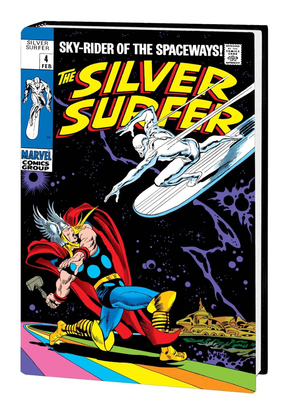 SILVER SURFER OMNIBUS VOL 1 JOHN BUSCEMA THOR COVER NEW PRINTING 2 DM ONLY HC