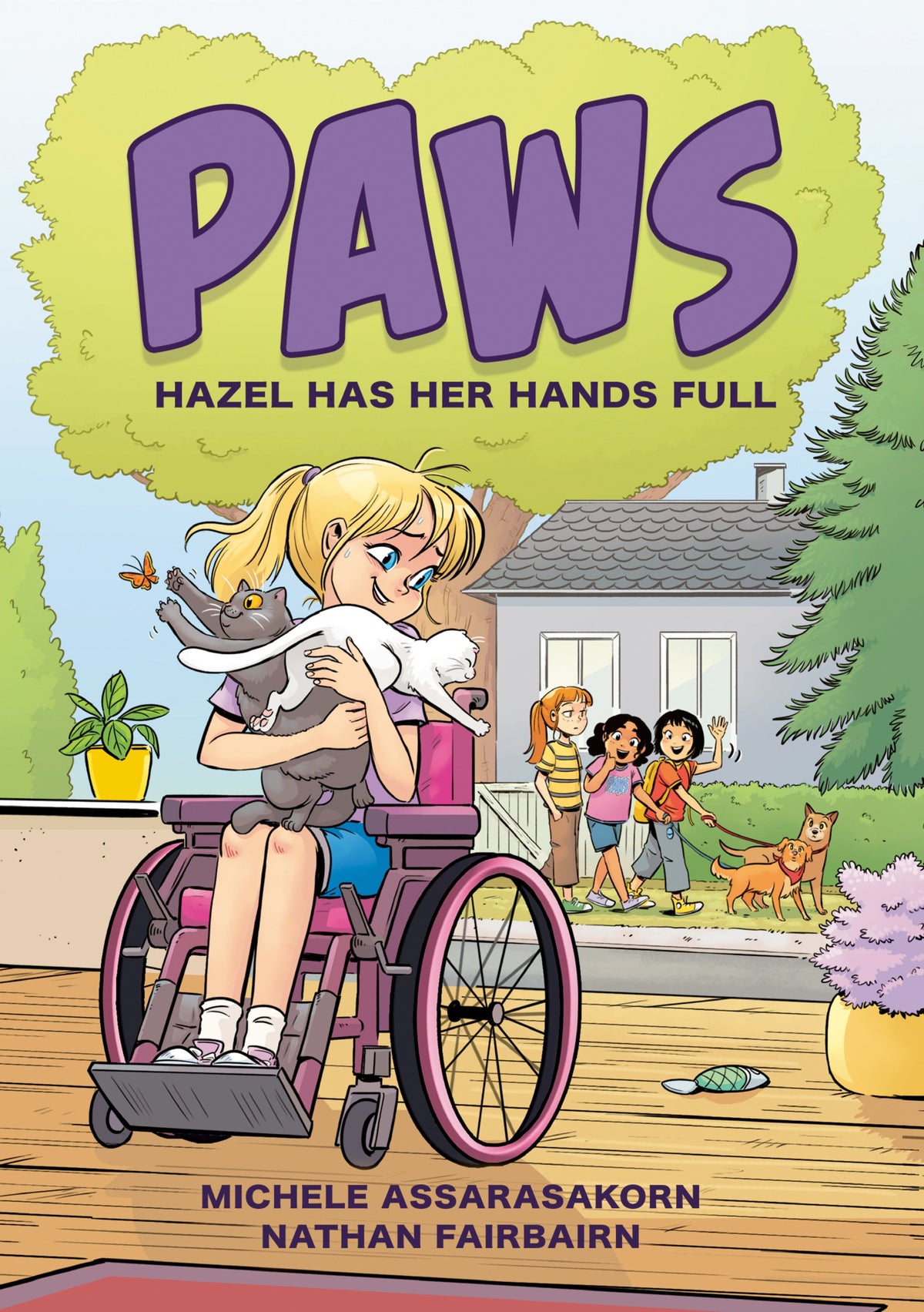 PAWS TP VOL 04 HAZEL HAS HER HANDS FULL