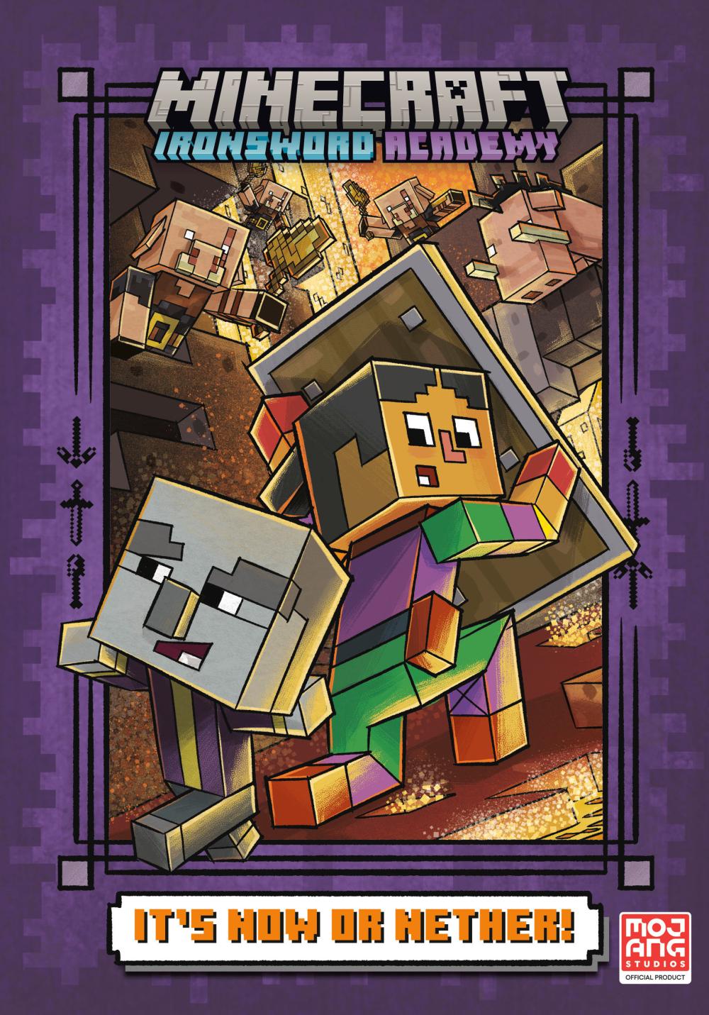 ITS NOW OR NETHER MINECRAFT IRONSWORD ACADEMY #2 HC HC