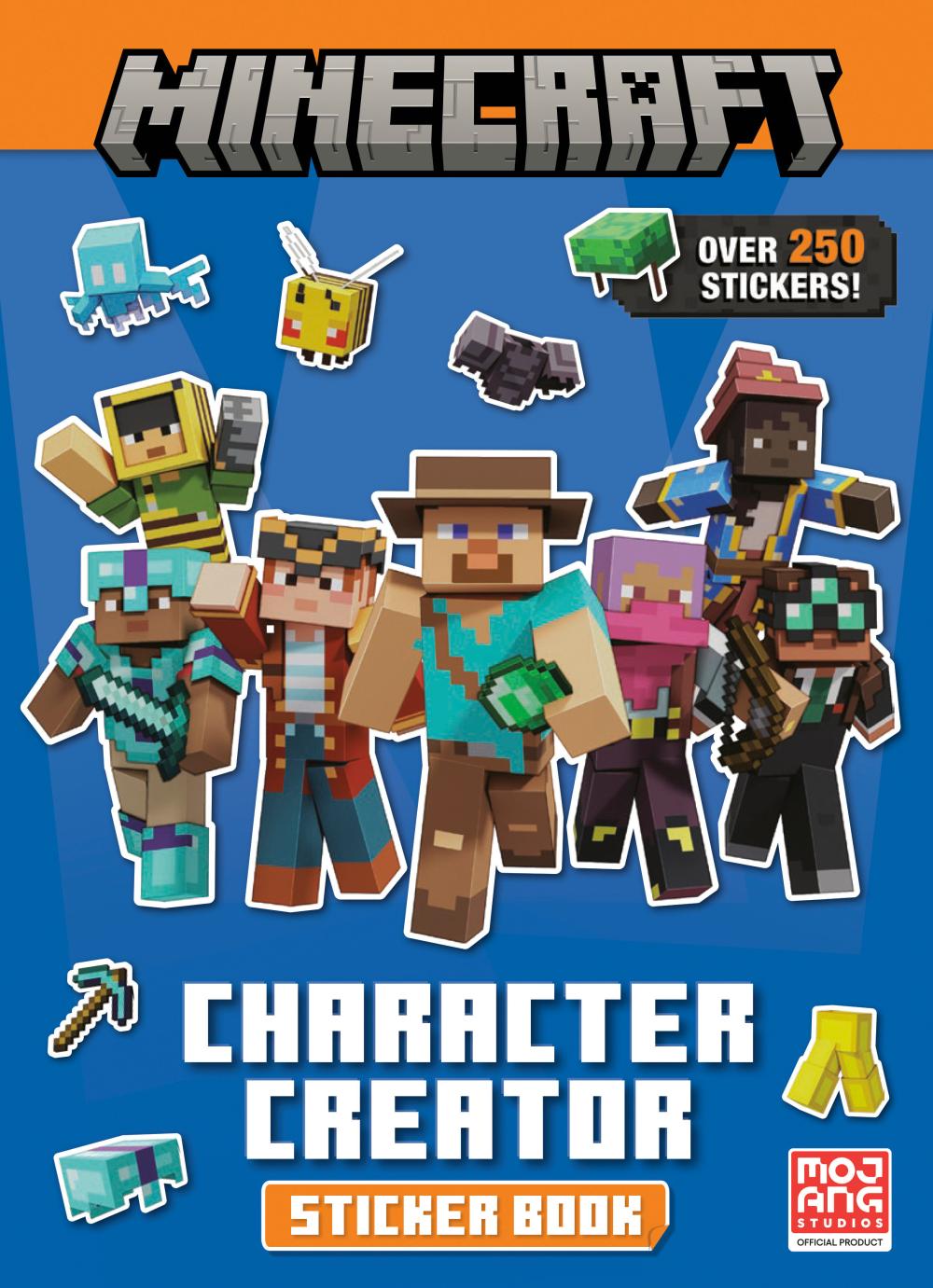 MINECRAFT CHARACTER CREATOR STICKER BOOK MINECRAFT TP TP