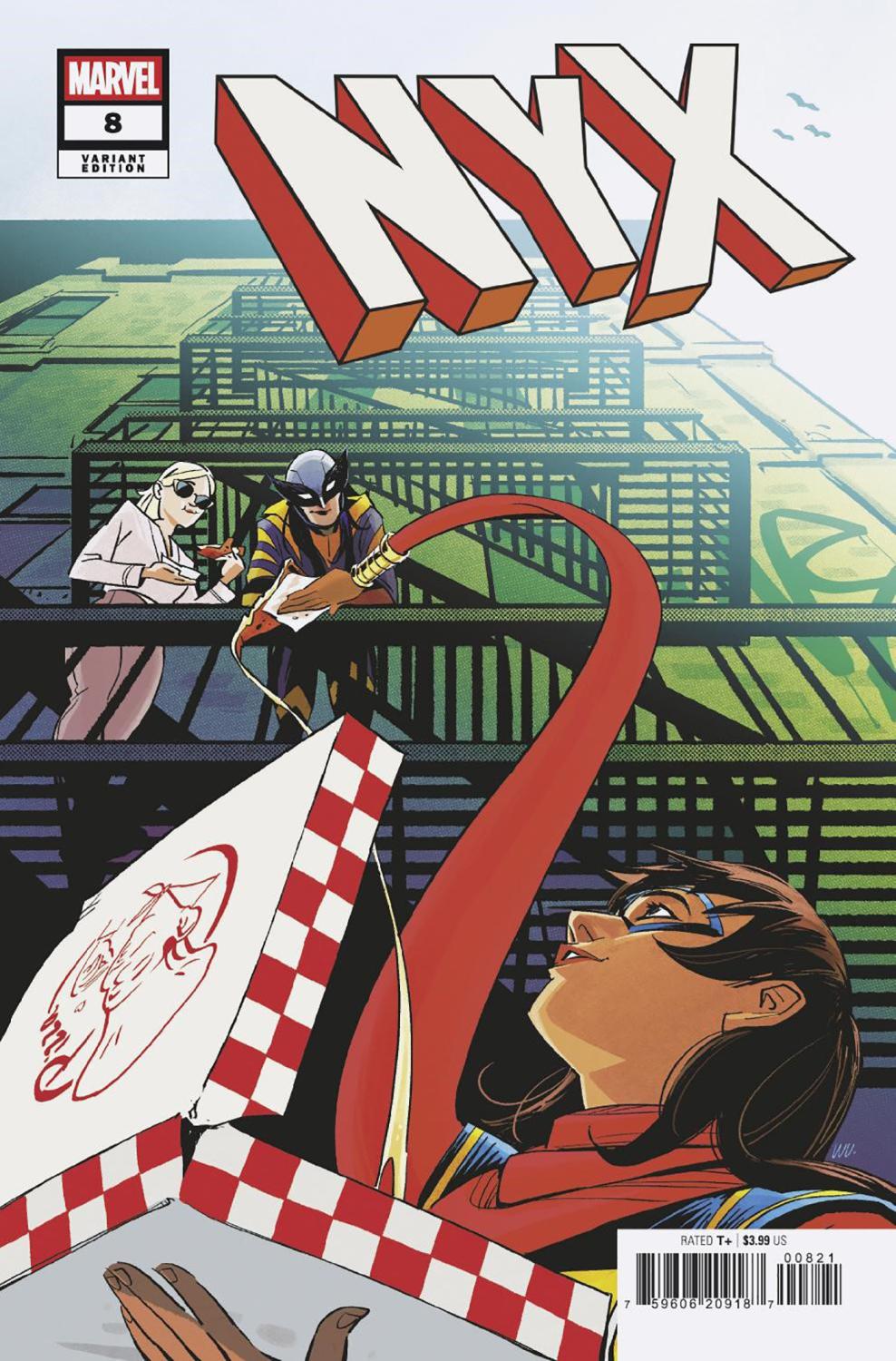 NYX #8 ANNIE WU VAR CVR B