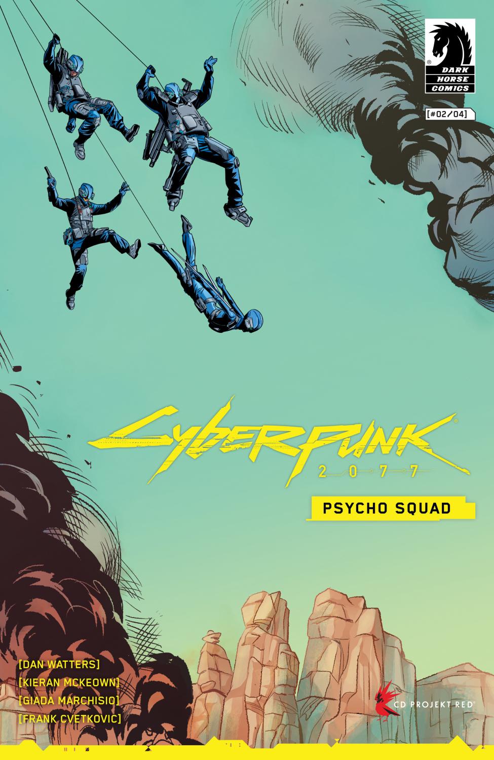 CYBERPUNK 2077 PSYCHO SQUAD #2 CVR A KIERAN MCKEOWN