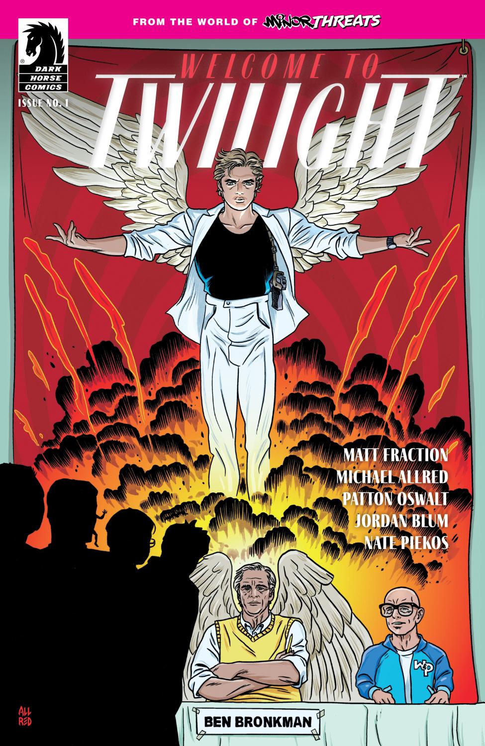 FROM THE WORLD OF MINOR THREATS WELCOME TO TWILIGHT #1 CVR B MIKE ALLRED