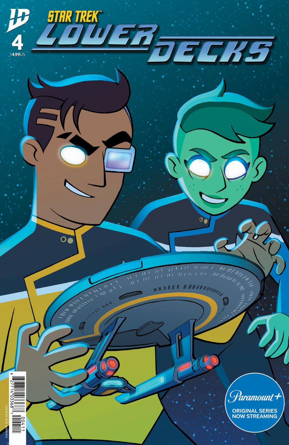 STAR TREK LOWER DECKS #4 COVER A LAWRENCE CVR A