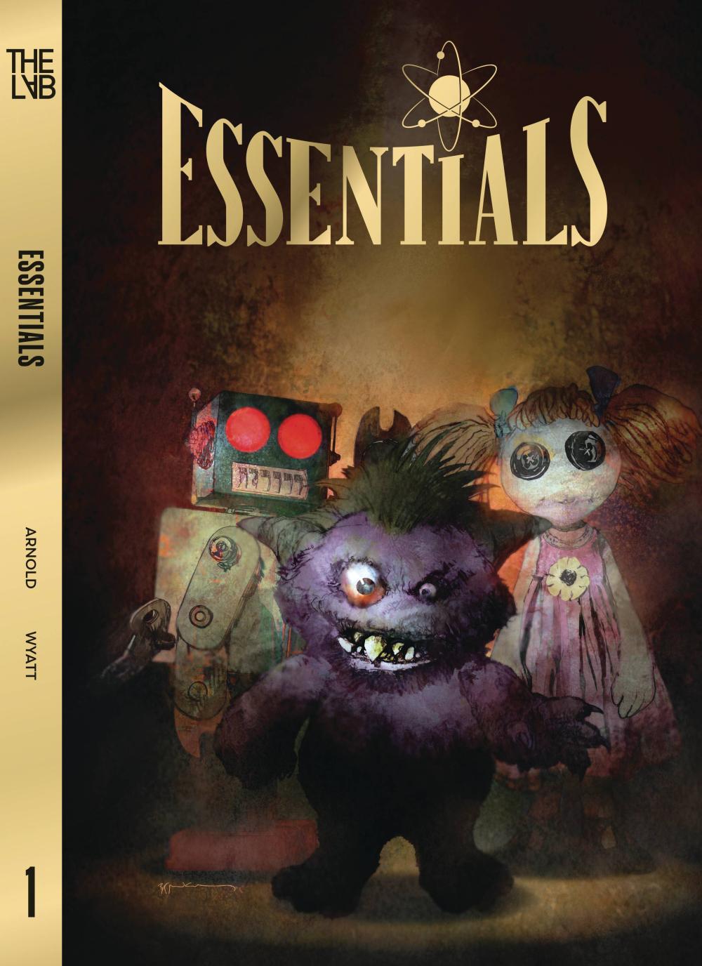 ESSENTIALS HC VOL 01 BILL SIENKIEWICZ PREMIERE ED WITH GOLD FOIL SLIPCASE Previously Solicited Thru Other Distributors