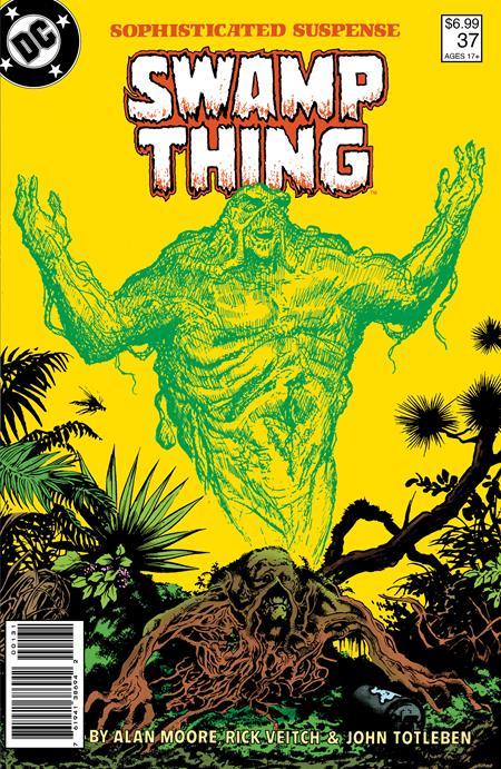 SAGA OF THE SWAMP THING #37 FACSIMILE EDITION CVR D STEPHEN R BISSETTE AND JOHN TOTLEBEN FOIL VAR