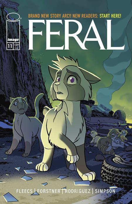 FERAL #11 CVR A FLEECS AND FORSTNER