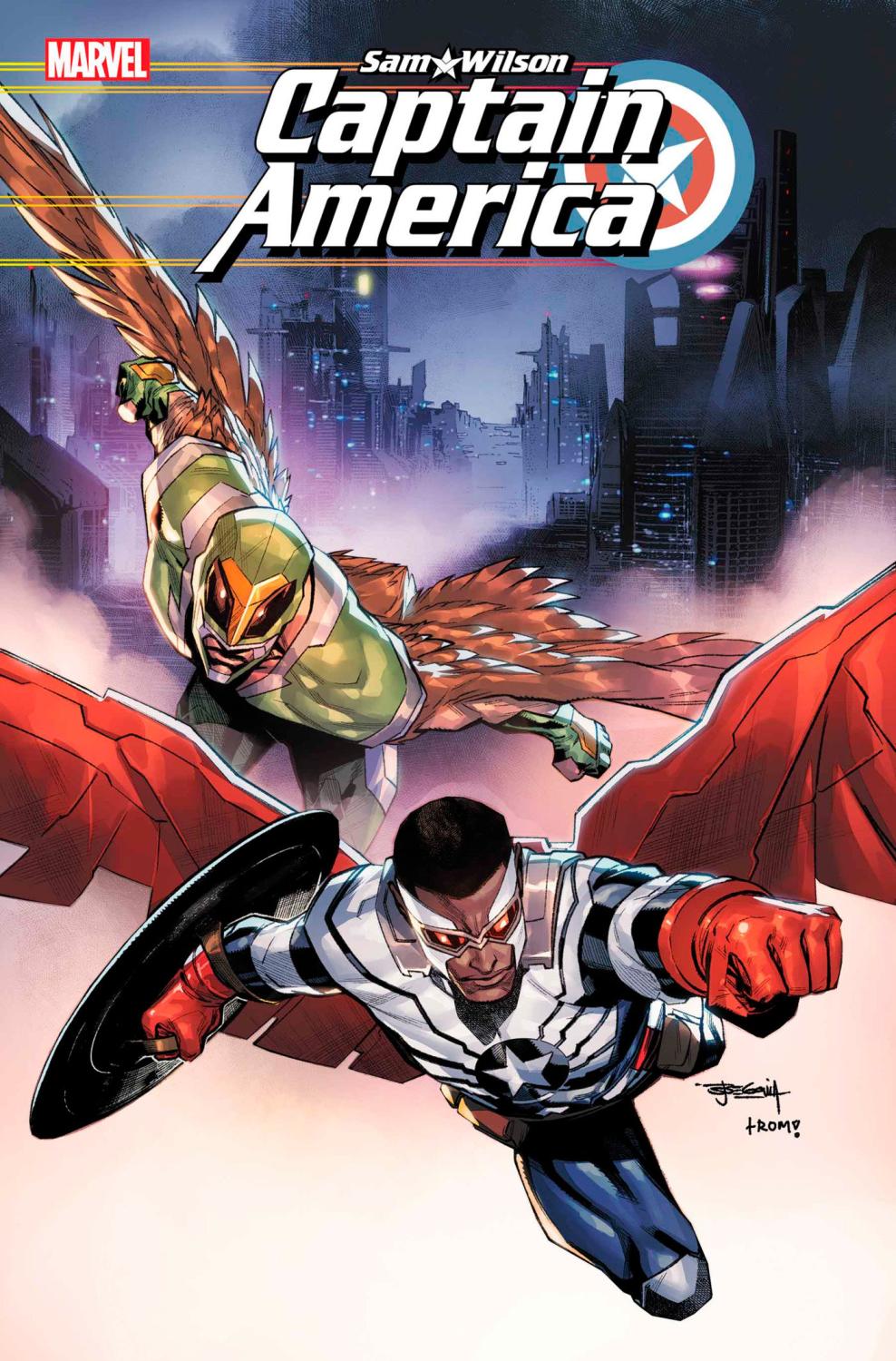 SAM WILSON CAPTAIN AMERICA #3 STEPHEN SEGOVIA VAR CVR C