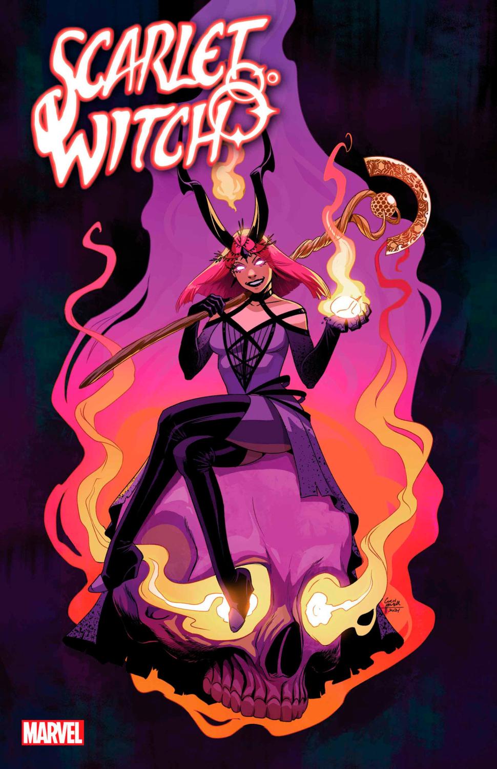 SCARLET WITCH #10 CORIN HOWELL VAR CVR C