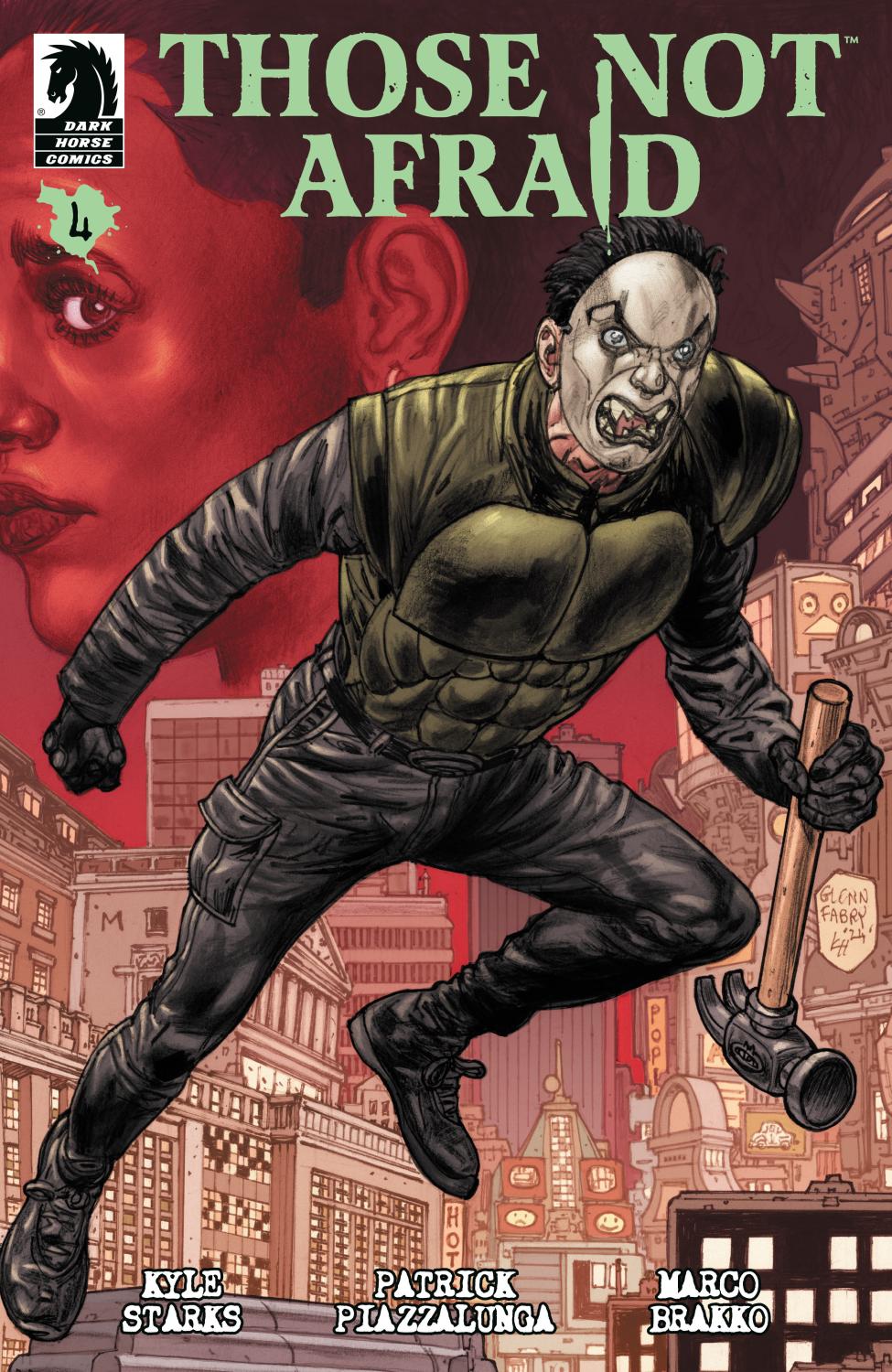 THOSE NOT AFRAID #4 CVR A GLENN FABRY