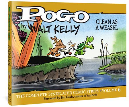 POGO THE COMPLETE SYNDICATED COMIC STRIPS HC VOL 6 CLEAN AS A WEASEL