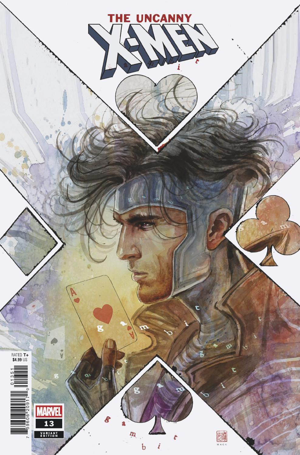 UNCANNY X-MEN #13 DAVID MACK VAR CVR E