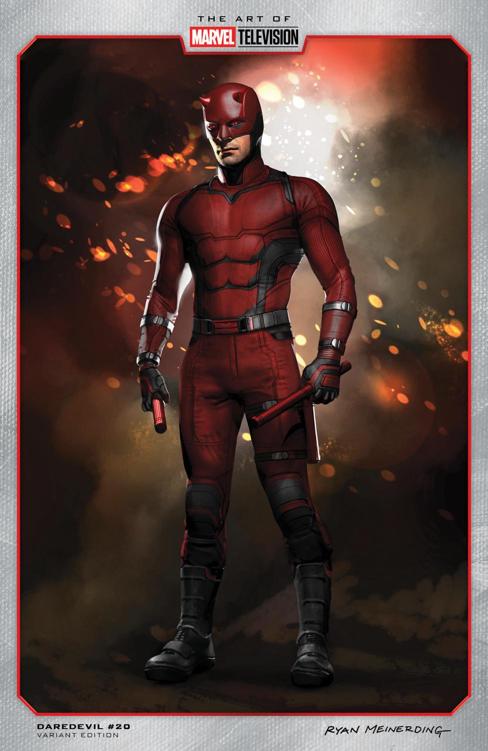 DAREDEVIL #20 RYAN MEINERDING MARVEL TELEVISION VAR CVR E