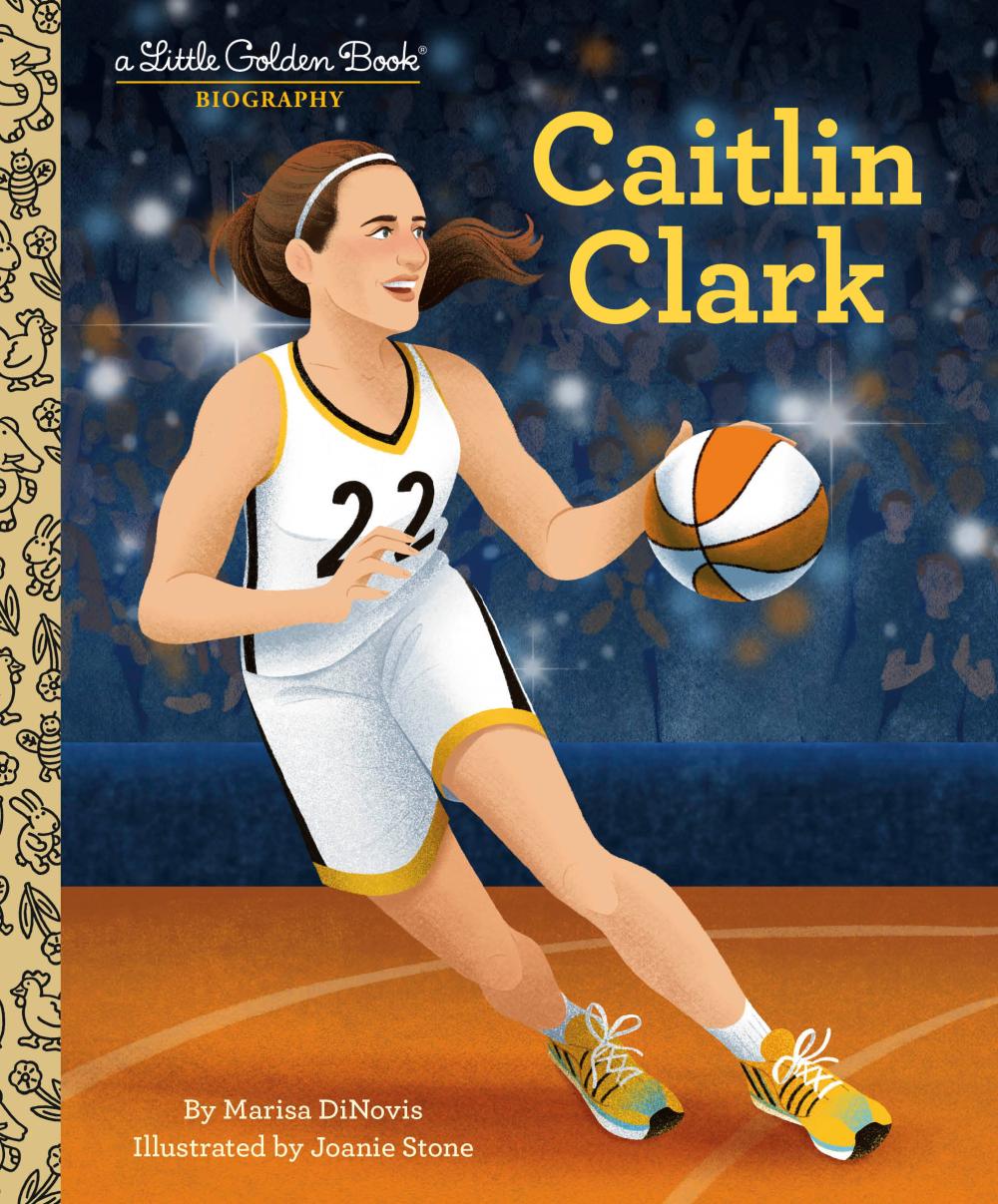 CAITLIN CLARK A LITTLE GOLDEN BOOK BIOGRAPHY HC HC