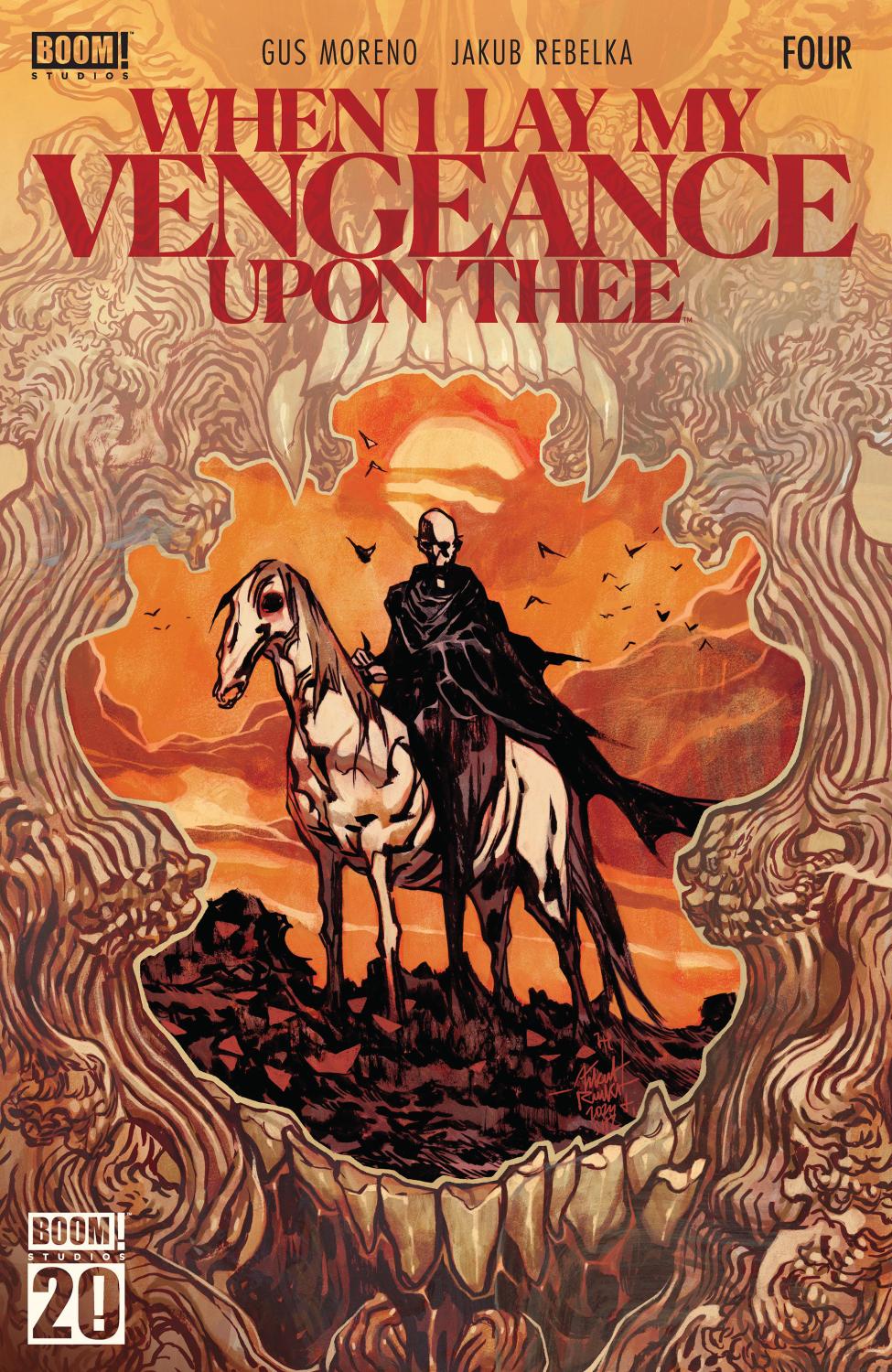 WHEN I LAY MY VENGEANCE UPON THEE #4 A MAIN DRESSED REBELKA CVR A