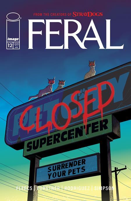 FERAL #12 CVR A FLEECS FORSTNER RODRIGUEZ