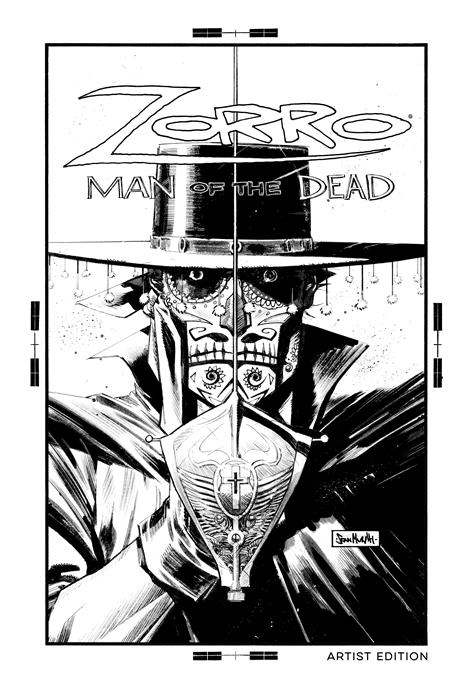 ZORRO MAN OF THE DEAD HC VOL 01 ARTIST EDITION B&W Allocations May Occur