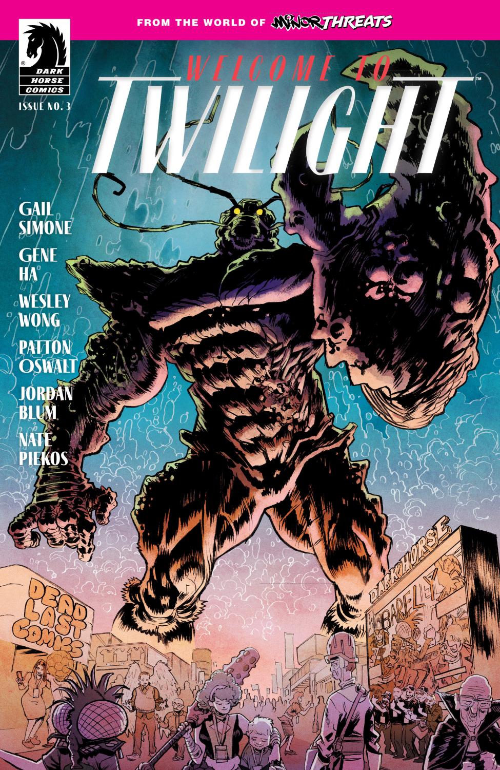 FROM THE WORLD OF MINOR THREATS WELCOME TO TWILIGHT #3 CVR A SCOTT HEPBURN