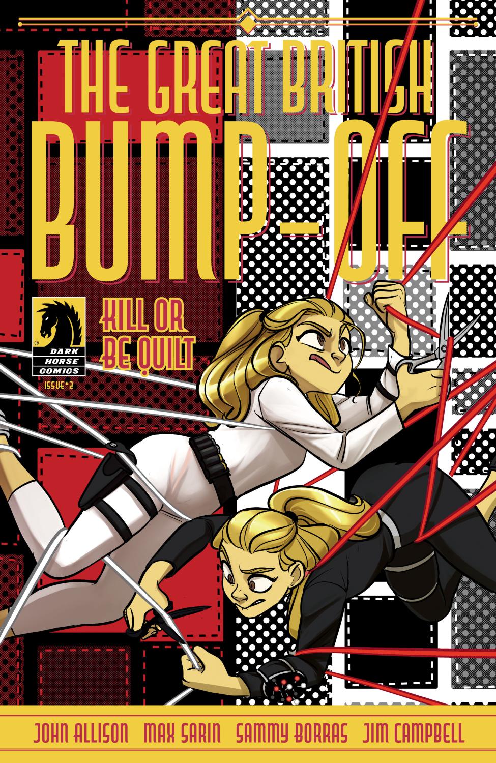 THE GREAT BRITISH BUMP-OFF KILL OR BE QUILT #2 CVR A MAX SARIN