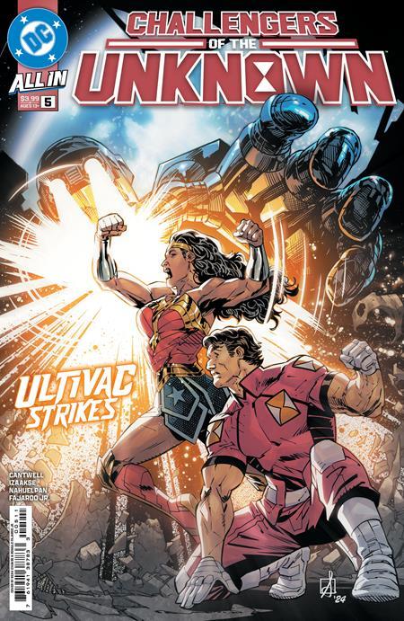 CHALLENGERS OF THE UNKNOWN #5 CVR A SEAN IZAAKSE OF 6