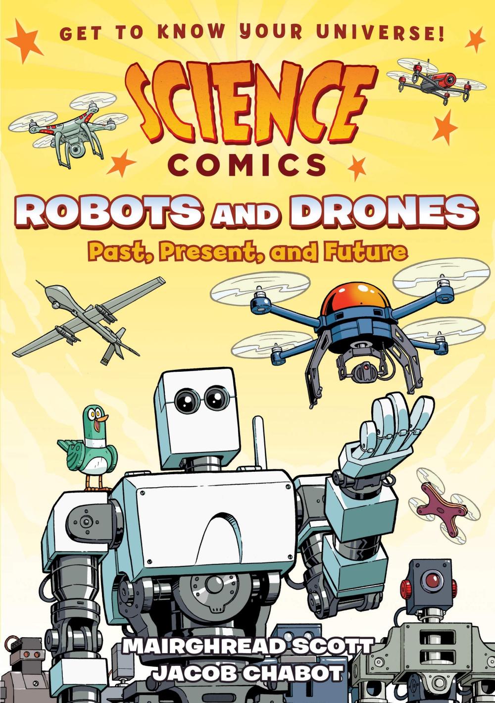 SCIENCE COMICS ROBOTS & DRONES GN