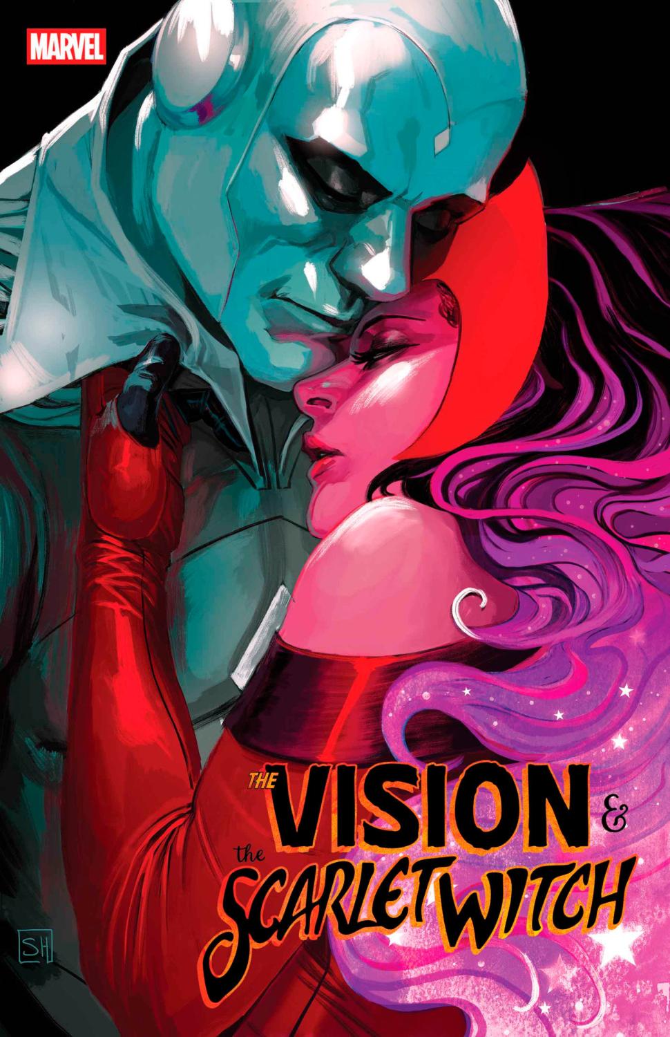 THE VISION AND THE SCARLET WITCH #1 STEPHANIE HANS VAR CVR D