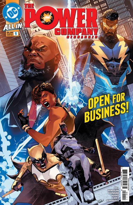 POWER COMPANY RECHARGED #1 ONE SHOT CVR A EDWIN GALMON