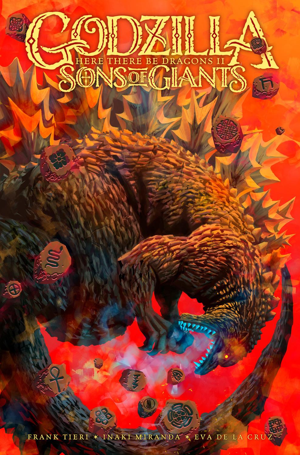 GODZILLA HERE THERE BE DRAGONS IISONS OF GIANTS TP