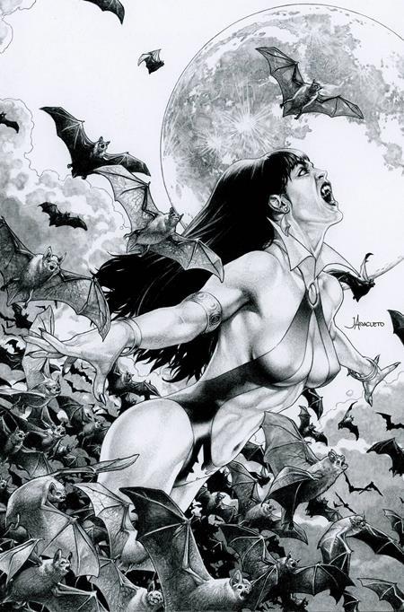 VAMPIRELLA 2025 #3 CVR Q INC 1:15 JAY ANACLETO B&W VIRGIN VAR