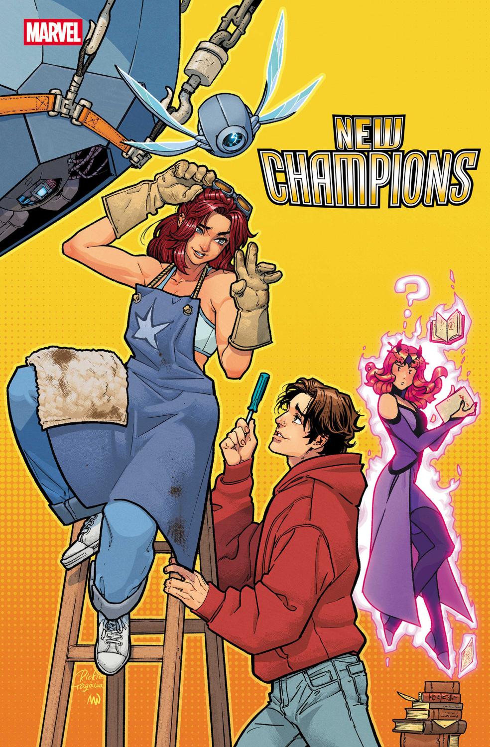 NEW CHAMPIONS #5 RICKIE YAGAWA VAR CVR B