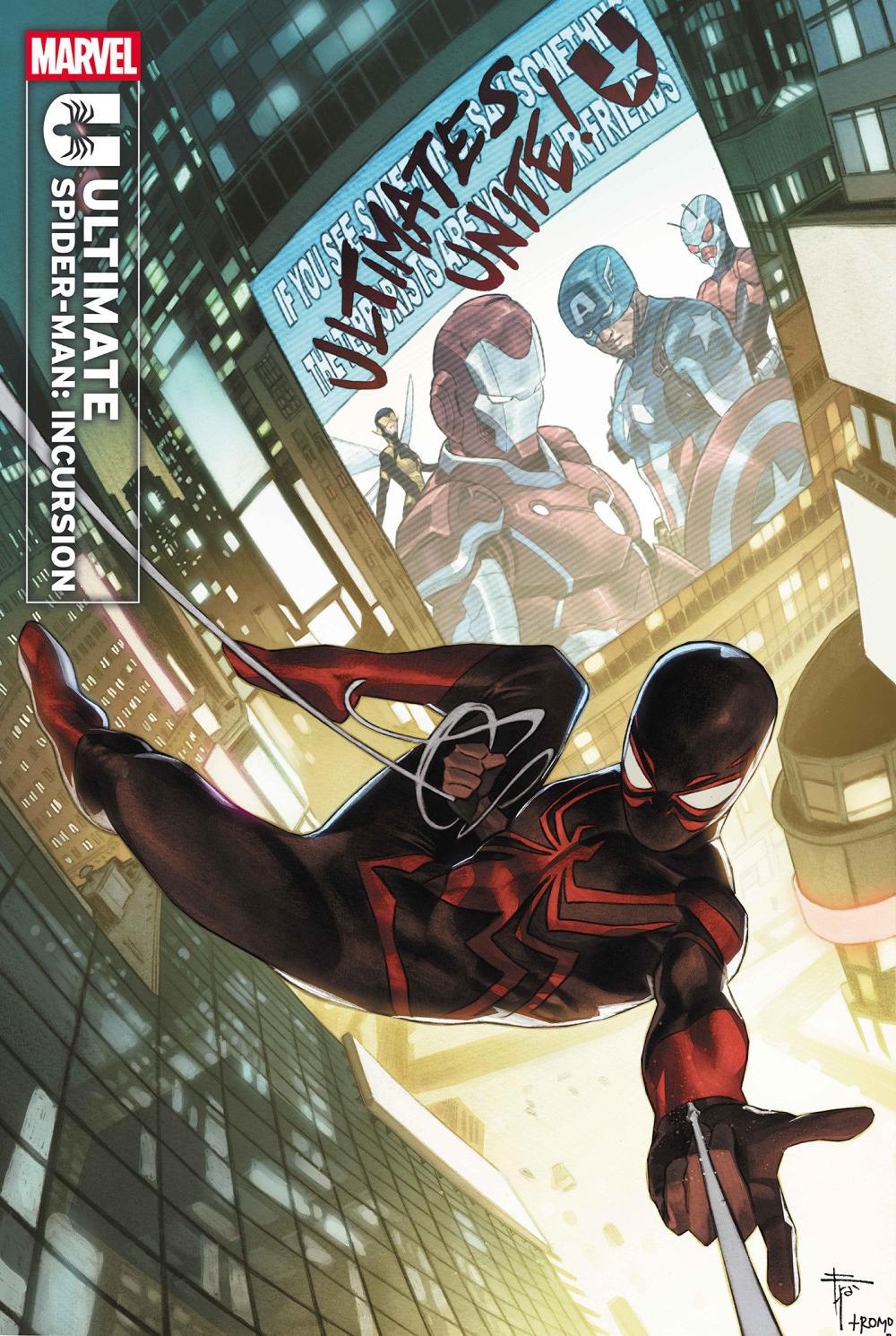 ULTIMATE SPIDER-MAN INCURSION #1 FRANCESCO MOBILI VAR CVR E