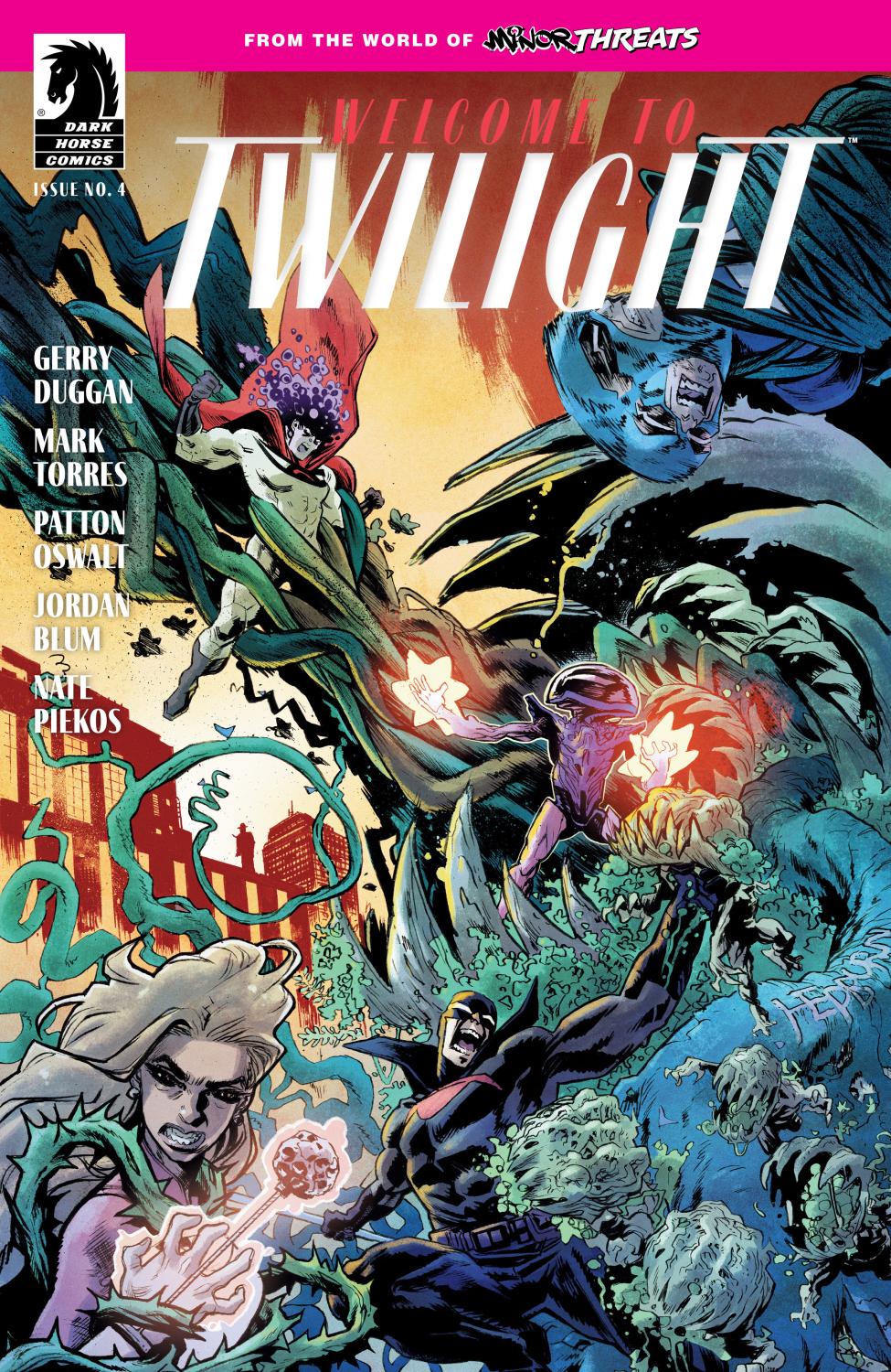 FROM THE WORLD OF MINOR THREATS WELCOME TO TWILIGHT #4 SCOTT HEPBURN