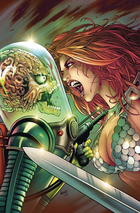 RED SONJA ATTACKS MARS #4 CVR H INC 1:15 GREG LAND VIRGIN VAR (OF 4)