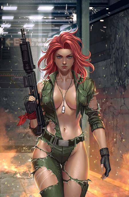 HEAT SEEKER EXPOSED A GUN HONEY SERIES #2 CVR F INHYUK LEE VIRGIN FOIL VAR (OF 4)