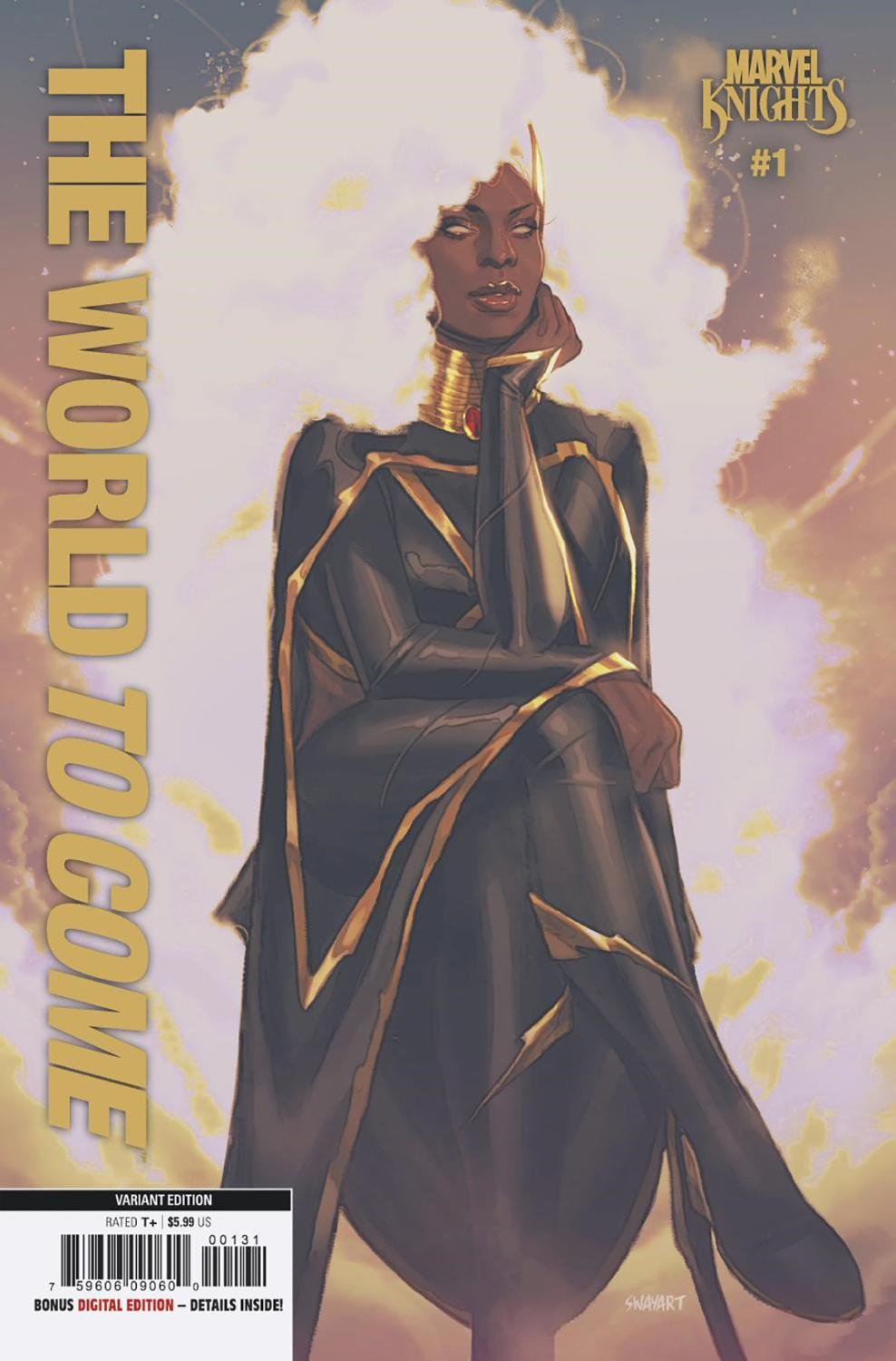 MARVEL KNIGHTS THE WORLD TO COME #1 JOSHUA SWABY STORM VAR CVR C