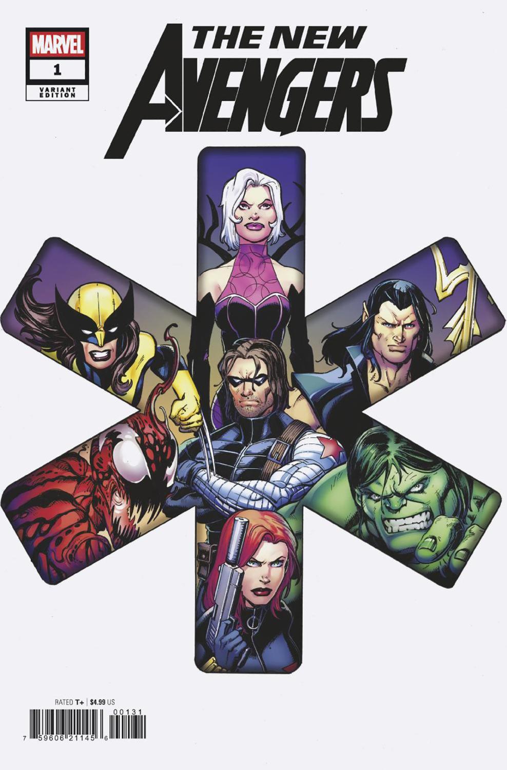 NEW AVENGERS #1 MARK BAGLEY VAR CVR C