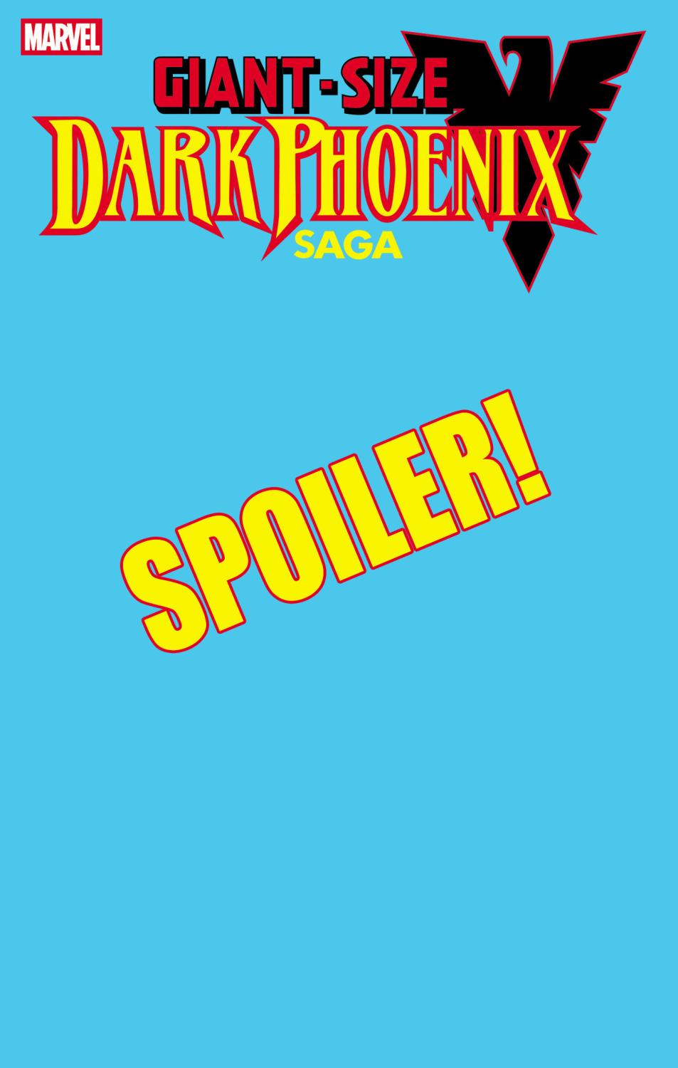 GIANT-SIZE DARK PHOENIX SAGA #1 STEPHANIE HANS SPOILER VAR CVR C