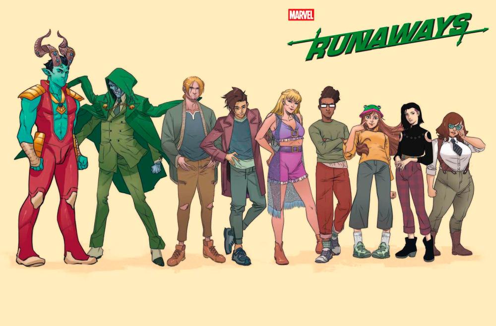 RUNAWAYS #1 ELENA CASAGRANDE WRAPAROUND VAR DOOM CVR F